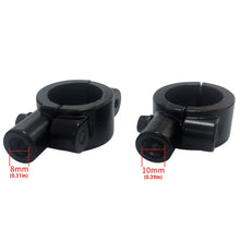 Load image into Gallery viewer, 2Pcs Motorcycle Mirror Mount Clamp M10 M8 Rear View Mirror Holder with Hole Size 22mm 25mm Accessories
