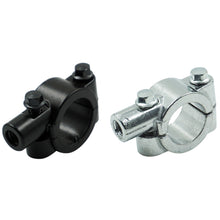 Load image into Gallery viewer, 2Pcs Motorcycle Mirror Mount Clamp M10 M8 Rear View Mirror Holder with Hole Size 22mm 25mm Accessories
