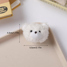 Load image into Gallery viewer, 2Pcs Motorcycle Helmet Decoration Bear Rabbit Doll Sticker Helmet Decor for Motorbike Bicycle Headwear Accessories
