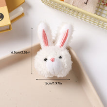 Load image into Gallery viewer, 2Pcs Motorcycle Helmet Decoration Bear Rabbit Doll Sticker Helmet Decor for Motorbike Bicycle Headwear Accessories
