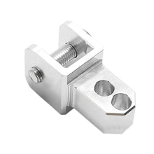 Load image into Gallery viewer, Motorcycle Modify Rear Shock Round End Change Fork End Accessories Dual Fork Port Rear Shock Height Increase Part with 10mm 15mm Holes
