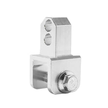 Load image into Gallery viewer, Motorcycle Modify Rear Shock Round End Change Fork End Accessories Dual Fork Port Rear Shock Height Increase Part with 10mm 15mm Holes
