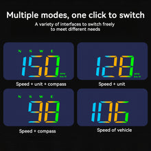 Load image into Gallery viewer, Car Colorful Digital GPS HUD Head Display Speedometer Speed Meter for Truck Plug and Play Auto Part Accessories with KMH or MPH Display
