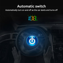 Load image into Gallery viewer, Car Colorful Digital GPS HUD Head Display Speedometer Speed Meter for Truck Plug and Play Auto Part Accessories with KMH or MPH Display
