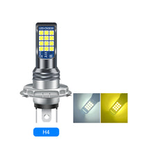 Load image into Gallery viewer, Car Headlight Mini H7 11 H8 LED Bulb Double Color Head Lamp Wireless LED Chips 3030 Fog Bulb 6000K White DC12V
