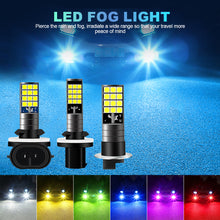 Load image into Gallery viewer, 800 881 H3 Car Headlamp Automobile LED Bulb Lamps With LED Chip 3030 Fog Light High Beam DRL Light 12V 6500K White Auto Lamp
