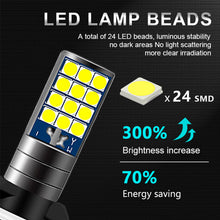 Load image into Gallery viewer, 800 881 H3 Car Headlamp Automobile LED Bulb Lamps With LED Chip 3030 Fog Light High Beam DRL Light 12V 6500K White Auto Lamp
