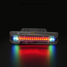 Load image into Gallery viewer, Solar Power Car Warning 20LED Flashing Light Night Ride Tail Light Anti-rear Strobe Light for Motorcycle Electric Vehicle Bicycle
