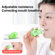 Load image into Gallery viewer, Lip Muscle Trainer Adjustable Detachable Oral Respiratory Orthotics Increase Lip Muscle Strength Improve Oral Breathing for Adults Children
