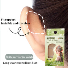 Load image into Gallery viewer, Skin Color Elf Ear Stickers Invisible Traceless Support Fit Auricle Soft Skin-friendly Strong Viscosity Styling Ear Stickers
