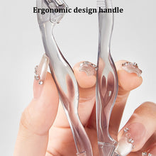 Load image into Gallery viewer, Double-ended Eyebrow Trimmer Macro Scratch-proof Safe Eyebrow Razor Portable Washable Durable Eyebrow Trimmer Beauty Tool
