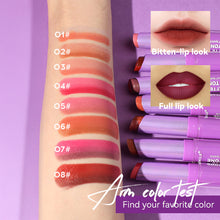 Load image into Gallery viewer, 8 Colors Two-tone Lipstick Pearlescent Matte Moisturizing Non-sticky Long-lasting Lipstick Gradient Lip Makeup Cosmetics for Women

