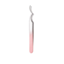 Load image into Gallery viewer, Stainless Steel Gradient False Eyelash Tweezer Portable Convenient False Eyelash Auxiliary Tweezers Beauty Makeup Tool
