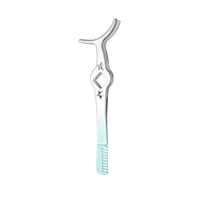 Load image into Gallery viewer, Stainless Steel Gradient False Eyelash Tweezer Portable Convenient False Eyelash Auxiliary Tweezers Beauty Makeup Tool

