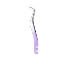 Load image into Gallery viewer, Stainless Steel Gradient False Eyelash Tweezer Portable Convenient False Eyelash Auxiliary Tweezers Beauty Makeup Tool
