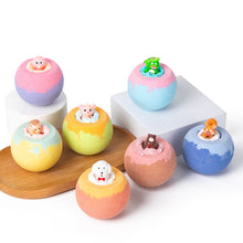 Load image into Gallery viewer, Mild Toy Bath Salt Ball Essential Oil Bath Bubble Ball Aromatic Moisturizing Nourishing Skin Care Shower Ball Body Cleansing
