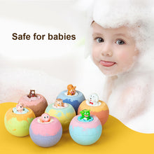 Load image into Gallery viewer, Mild Toy Bath Salt Ball Essential Oil Bath Bubble Ball Aromatic Moisturizing Nourishing Skin Care Shower Ball Body Cleansing
