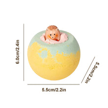 Load image into Gallery viewer, Mild Toy Bath Salt Ball Essential Oil Bath Bubble Ball Aromatic Moisturizing Nourishing Skin Care Shower Ball Body Cleansing
