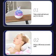 Load image into Gallery viewer, Luminous Toy Bath Salt Ball Essential Oil Bath Bubble Ball Aromatic Moisturizing Nourishing Shower Ball Body Cleansing
