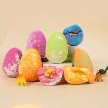 Load image into Gallery viewer, Dinosaur Egg Toy Bath Salt Ball Essential Oil Bath Bubble Ball Moisturizing Nourishing Long-lasting Fragrance Bath Ball
