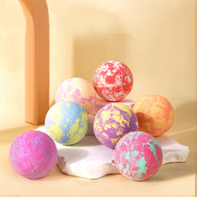 Load image into Gallery viewer, Mixed Color Instant Bath Salt Ball Essential Oil Bath Bubble Ball Gentle Cleaning Moisturizing Nourishing Fragrance Bath Ball
