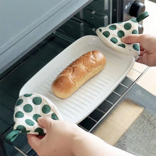 Load image into Gallery viewer, Triangular Pot Lid Cap Multifunctional Insulated Gloves Durable Convenient Cotton Handle Cover Household Kitchen Supplies
