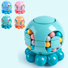 Load image into Gallery viewer, Octopus Decompression Toy Versatile Rotatable Fidget Spinner Compact Portable Creative Puzzle Cube Toy for Children Adults
