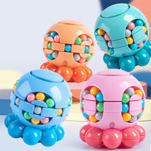 Load image into Gallery viewer, Octopus Decompression Toy Versatile Rotatable Fidget Spinner Compact Portable Creative Puzzle Cube Toy for Children Adults
