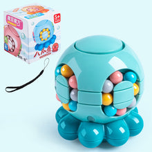 Load image into Gallery viewer, Octopus Decompression Toy Versatile Rotatable Fidget Spinner Compact Portable Creative Puzzle Cube Toy for Children Adults
