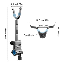 Load image into Gallery viewer, Large Object Rear Padlock Rod Anti-Fall Off Bracket Head Buffer Unloading Rod Support Turret Fishing Supplies

