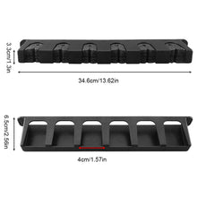Load image into Gallery viewer, Wall-Mounted Fishing Rod Vertical Display Stand EVA Foam Snap Storage Stand With Non-Slip Bottom Holder Fishing Gear
