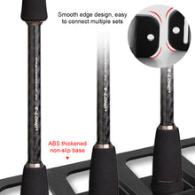 Load image into Gallery viewer, Wall-Mounted Fishing Rod Vertical Display Stand EVA Foam Snap Storage Stand With Non-Slip Bottom Holder Fishing Gear
