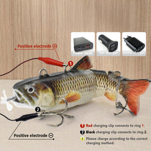 Load image into Gallery viewer, 1PC 13CM/42G Electronic Lure Bait USB Charging Propeller Automatic Swimming Double Hook Bait Fishing Accessories
