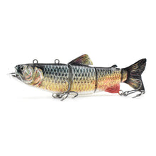 Load image into Gallery viewer, 1PC 13CM/42G Electronic Lure Bait USB Charging Propeller Automatic Swimming Double Hook Bait Fishing Accessories
