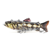 Load image into Gallery viewer, 1PC 13CM/42G Electronic Lure Bait USB Charging Propeller Automatic Swimming Double Hook Bait Fishing Accessories
