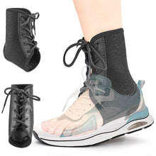 Load image into Gallery viewer, 1PC Lace-Up Adjustable Pressure Ankle Guard Hot Press Molded Breathable Argyle Sports Ankle Guard For Fitness Ball Games
