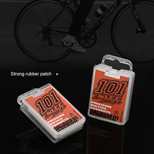 Load image into Gallery viewer, 1 Box Bicycle Glue-Free Tire Patch With Metal Sanding Sheet Strong Adhesive Patch Bicycle Repair Kit
