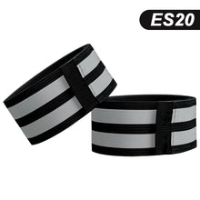 Load image into Gallery viewer, 1 Pair Bicycle Anti-Beam Belt High-Light Reflective Cycling Leg Widening Strap Night Running Arm Warning Belt Outdoor Riding Equipment
