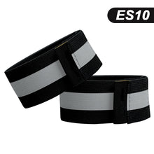 Load image into Gallery viewer, 1 Pair Bicycle Anti-Beam Belt High-Light Reflective Cycling Leg Widening Strap Night Running Arm Warning Belt Outdoor Riding Equipment
