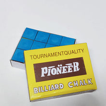 Load image into Gallery viewer, 1Box /12PCS Billiard Cue Tip Chalk Rod Head Non-Slip Powder Billiard Supplies
