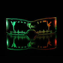 Load image into Gallery viewer, Wireless Luminous LED Glasses Halloween Christmas Birthday Neon Party Nightclubs LED Light-up Glasses Glow in the Dark
