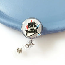 Load image into Gallery viewer, Cartoon Badge Reel Retractable ID Lanyard Name Tag Card Badge Holder Clip Doctor Nurse Office Supplies Credential Holder
