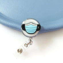 Load image into Gallery viewer, Cartoon Badge Reel Retractable ID Lanyard Name Tag Card Badge Holder Clip Doctor Nurse Office Supplies Credential Holder
