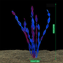 Load image into Gallery viewer, Simulation Artificial Plants Aquarium Decor Grass Water Weeds Ornament Plant Fish Tank Aquarium Grass Decoration Accessories
