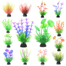 Load image into Gallery viewer, Simulation Artificial Plants Aquarium Decor Grass Water Weeds Ornament Plant Fish Tank Aquarium Grass Decoration Accessories
