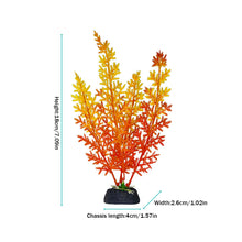 Load image into Gallery viewer, Simulation Artificial Plants Aquarium Decor Grass Water Weeds Ornament Plant Fish Tank Aquarium Grass Decoration Accessories
