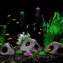 Load image into Gallery viewer, Purple Sand Aquarium Decoration Fish Shrimps Shelter House Pottery Landscaping Ornaments Decor Fish Tank Submarine Cave Decor
