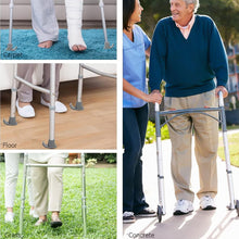 Load image into Gallery viewer, Walker Ski Glides Walker Ski Glides Sliding Mat Sled Sliding Mat Pedestrian Footcover Walker slides
