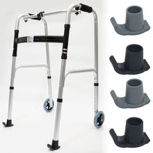 Load image into Gallery viewer, Walker Ski Glides Walker Ski Glides Sliding Mat Sled Sliding Mat Pedestrian Footcover Walker slides
