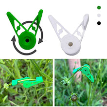 Load image into Gallery viewer, 10pcs 360 Degree Adjustable Planter Holder Plant Branches Bender Training Clips Garden Stem Trainer Clips for Low Stress Training Tool
